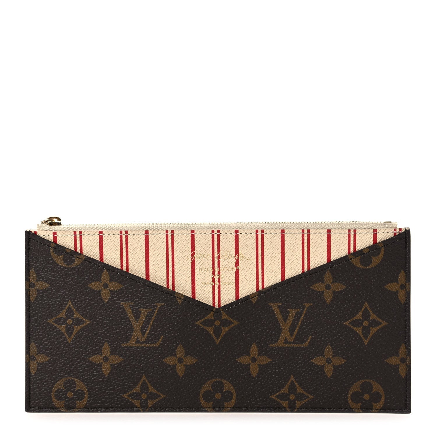 Louis Vuitton Monogram Grace Coddington Kirigami Organizer On Chain Zippered Insert Beige