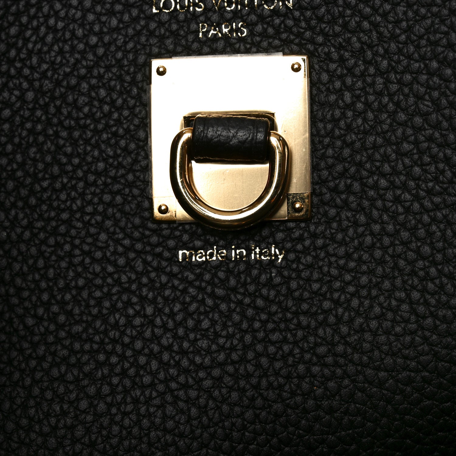 Louis Vuitton Taurillon City Steamer MM Black