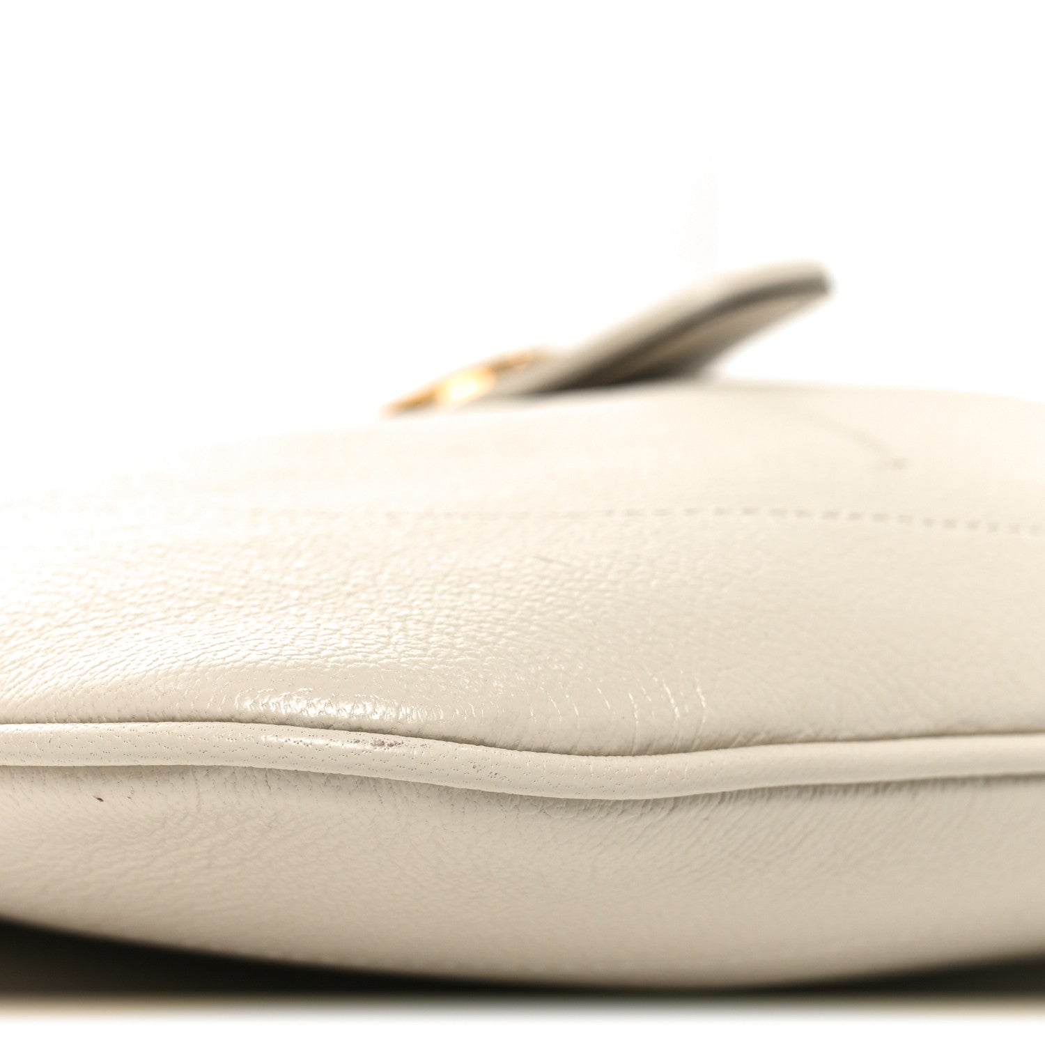 Gucci Goatskin Medium Aphrodite Shoulder Bag Mystic White