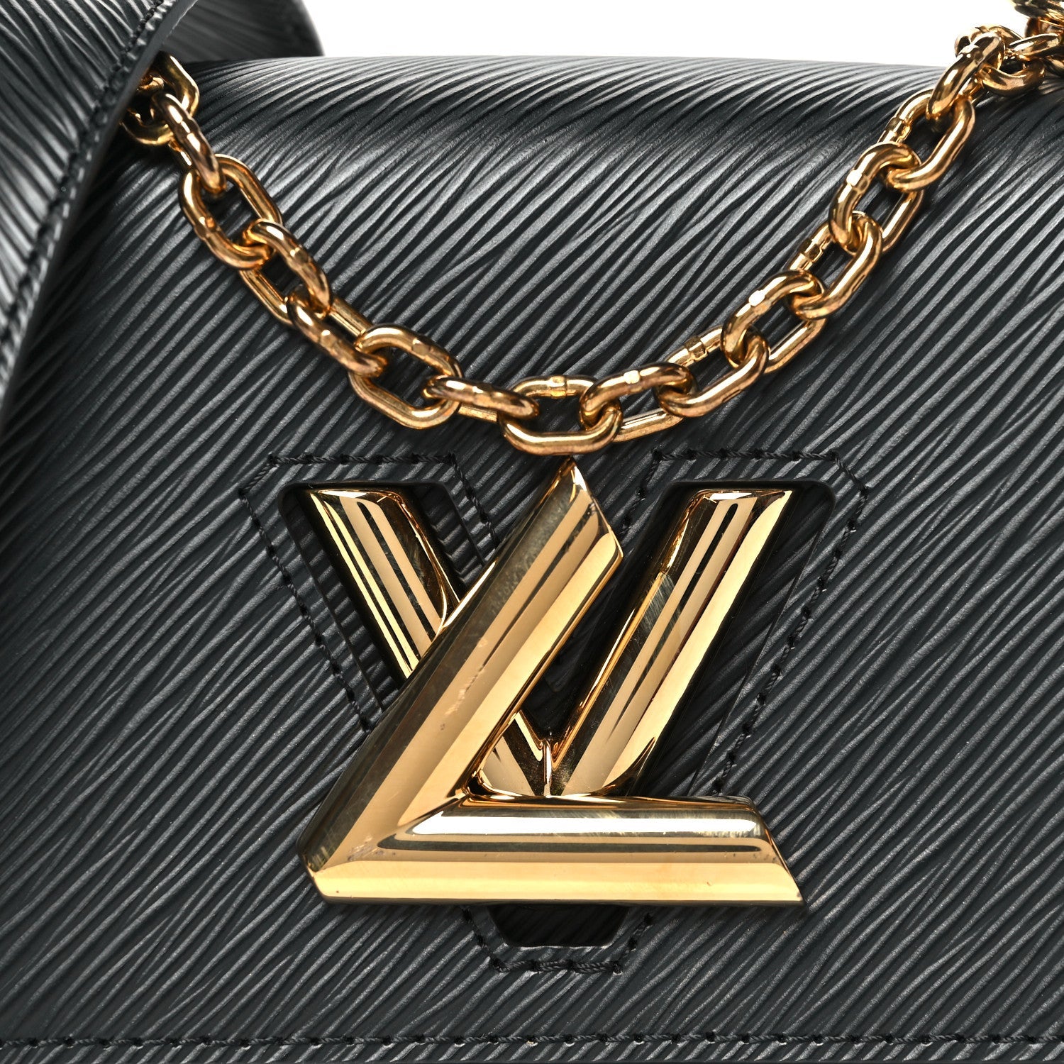 Louis Vuitton Epi Twist Shoulder Bag PM Black