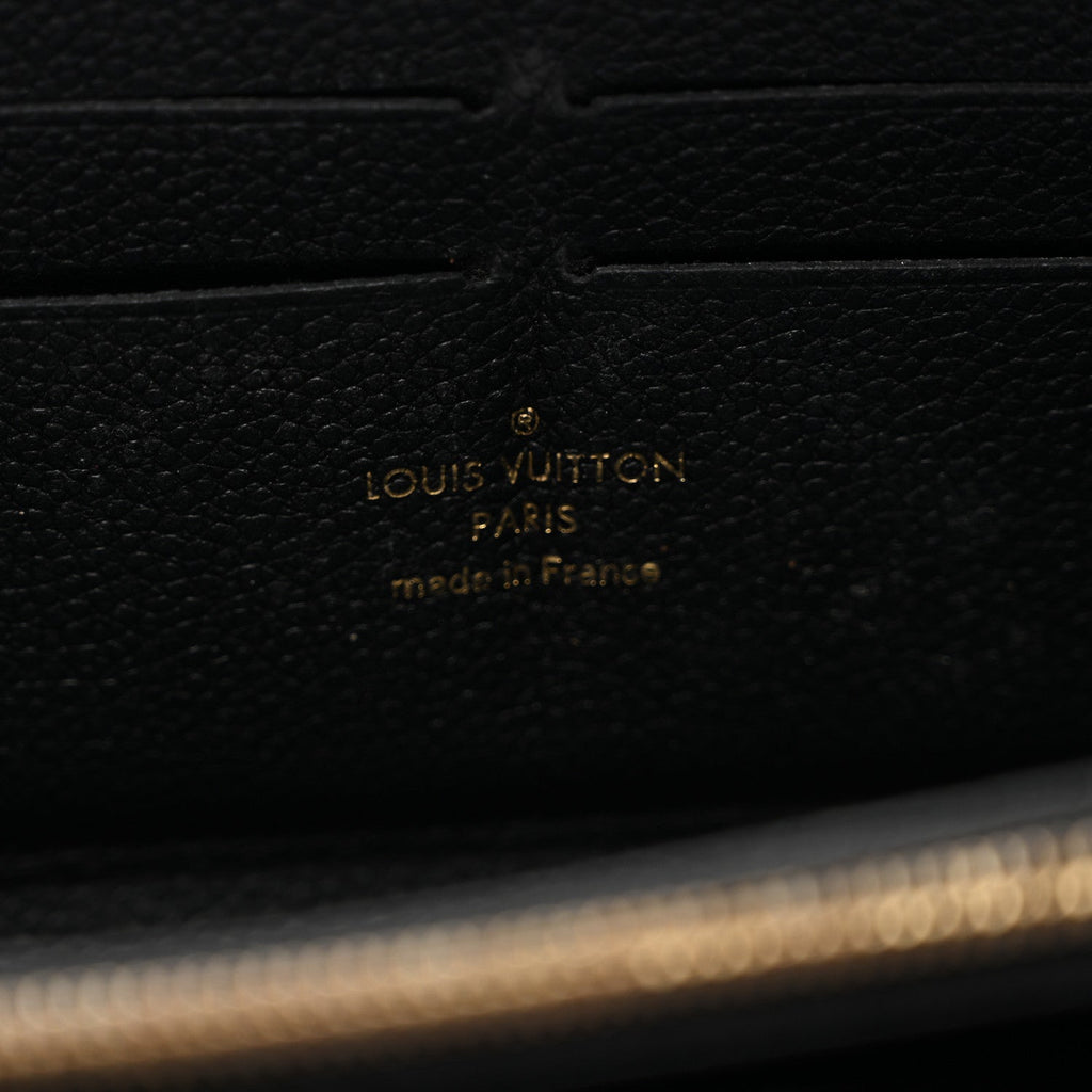 Louis Vuitton Empreinte Zippy Wallet Black