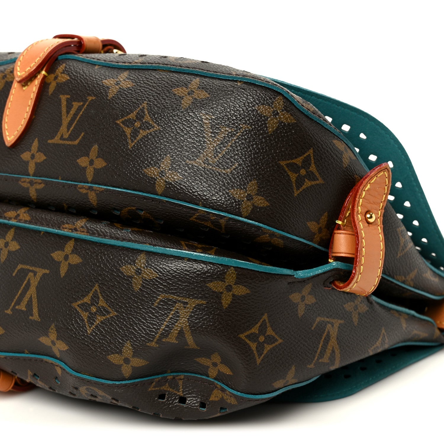 Louis Vuitton Monogram SC Flore Saumur Teal