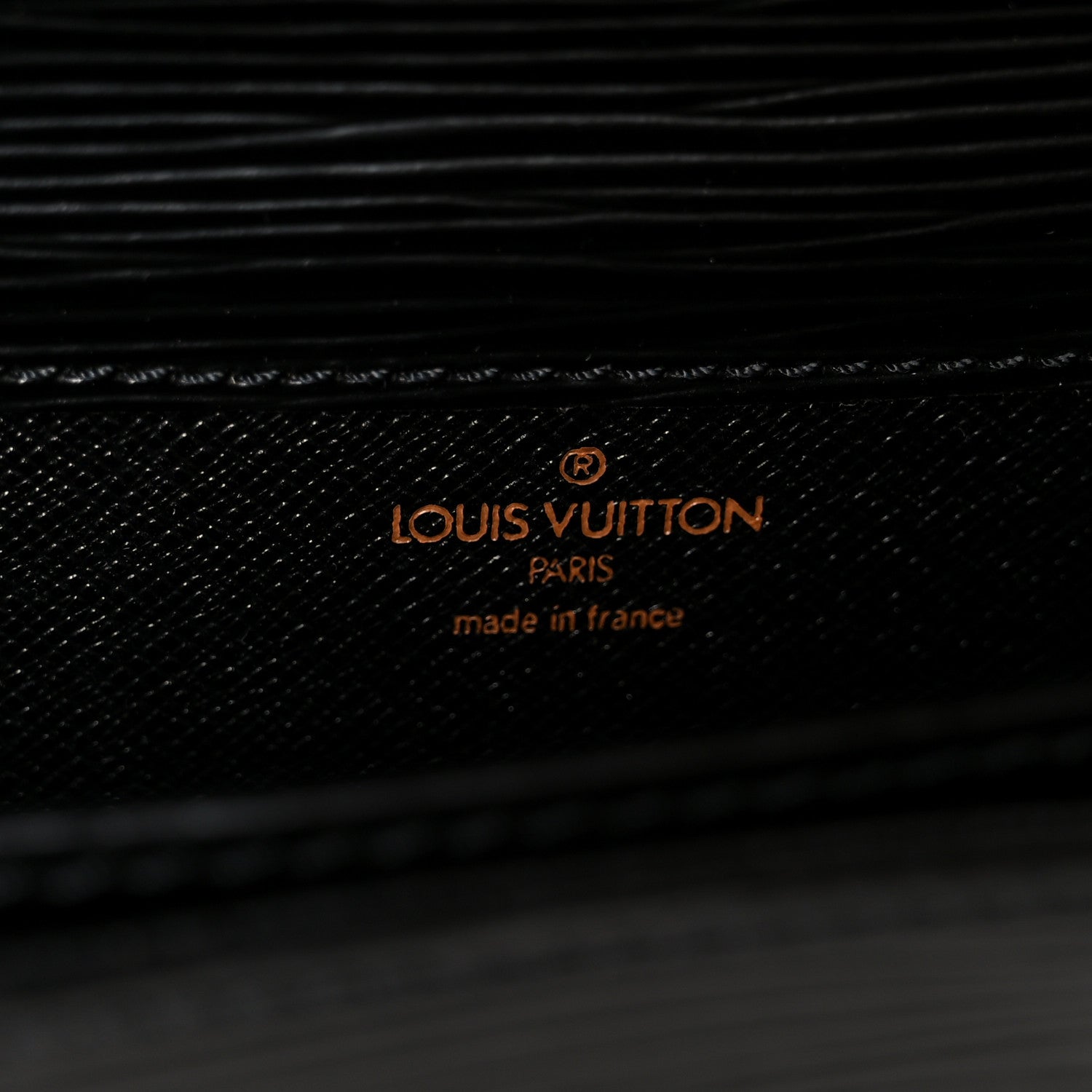 Louis Vuitton Epi Cartouchiere 22 Black
