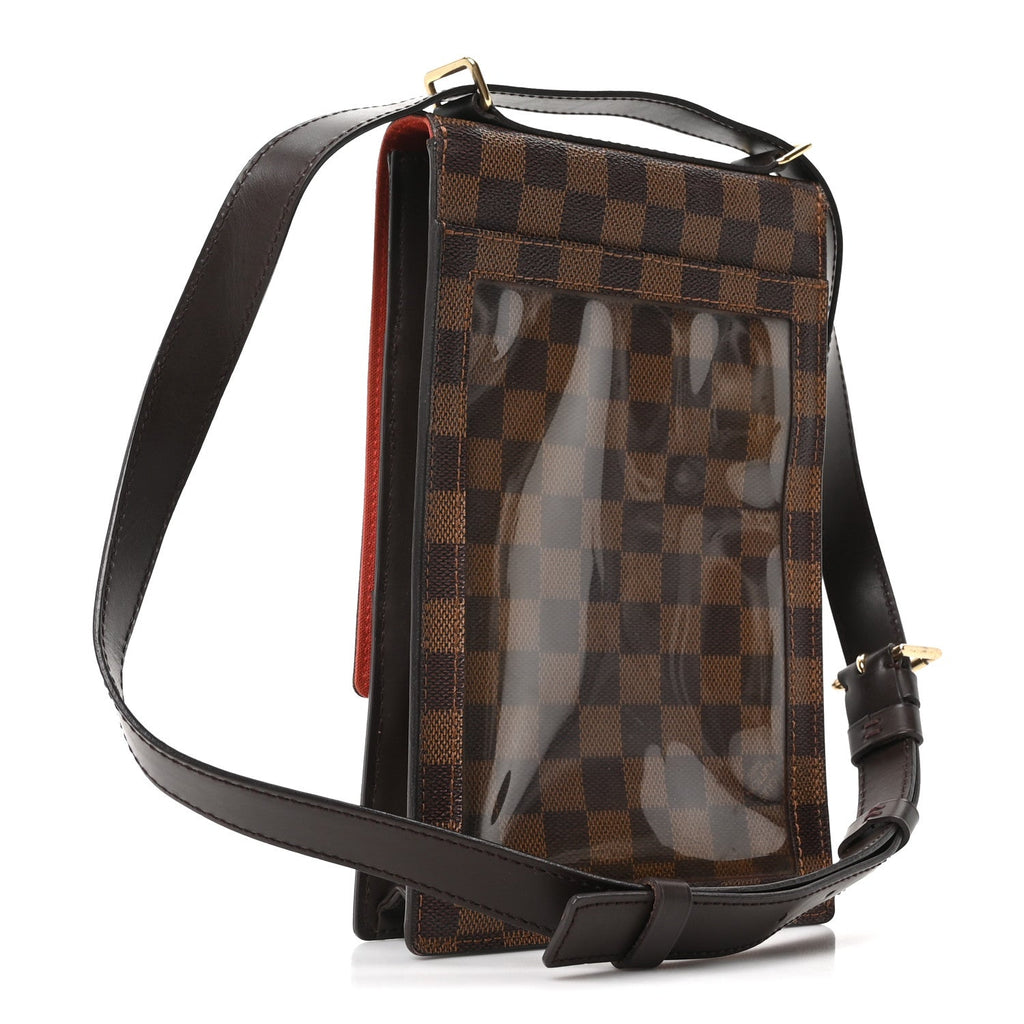 Louis Vuitton Damier Ebene Portobello Travel Shoulder Bag