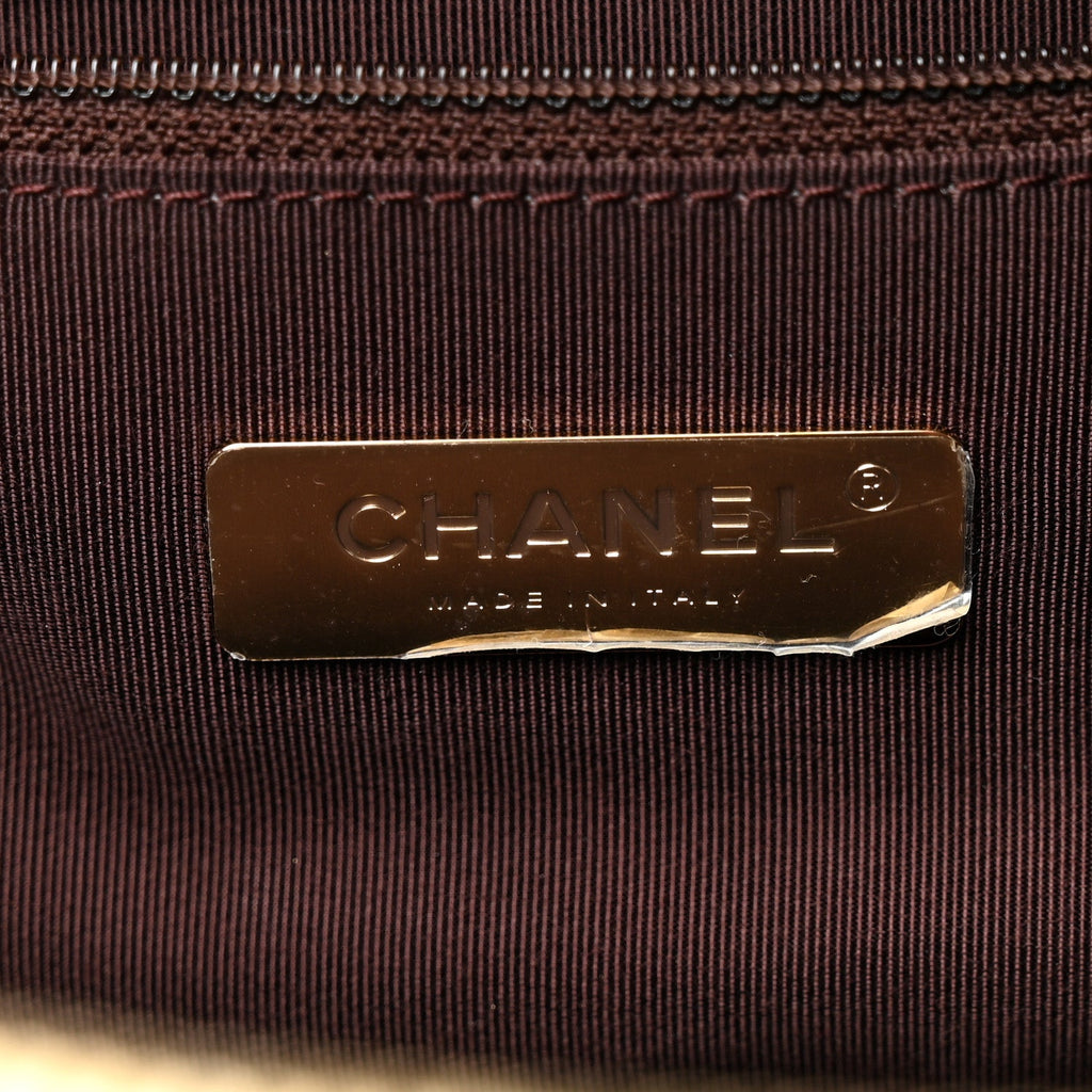 Chanel Graffiti Printed Canvas Street Spirit Backpack Multicolor