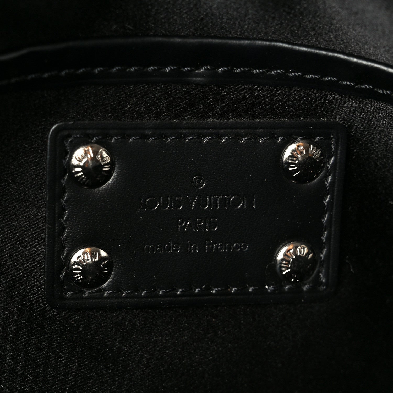 Louis Vuitton Satin Mini Monogram Conte De Fees Pochette Black