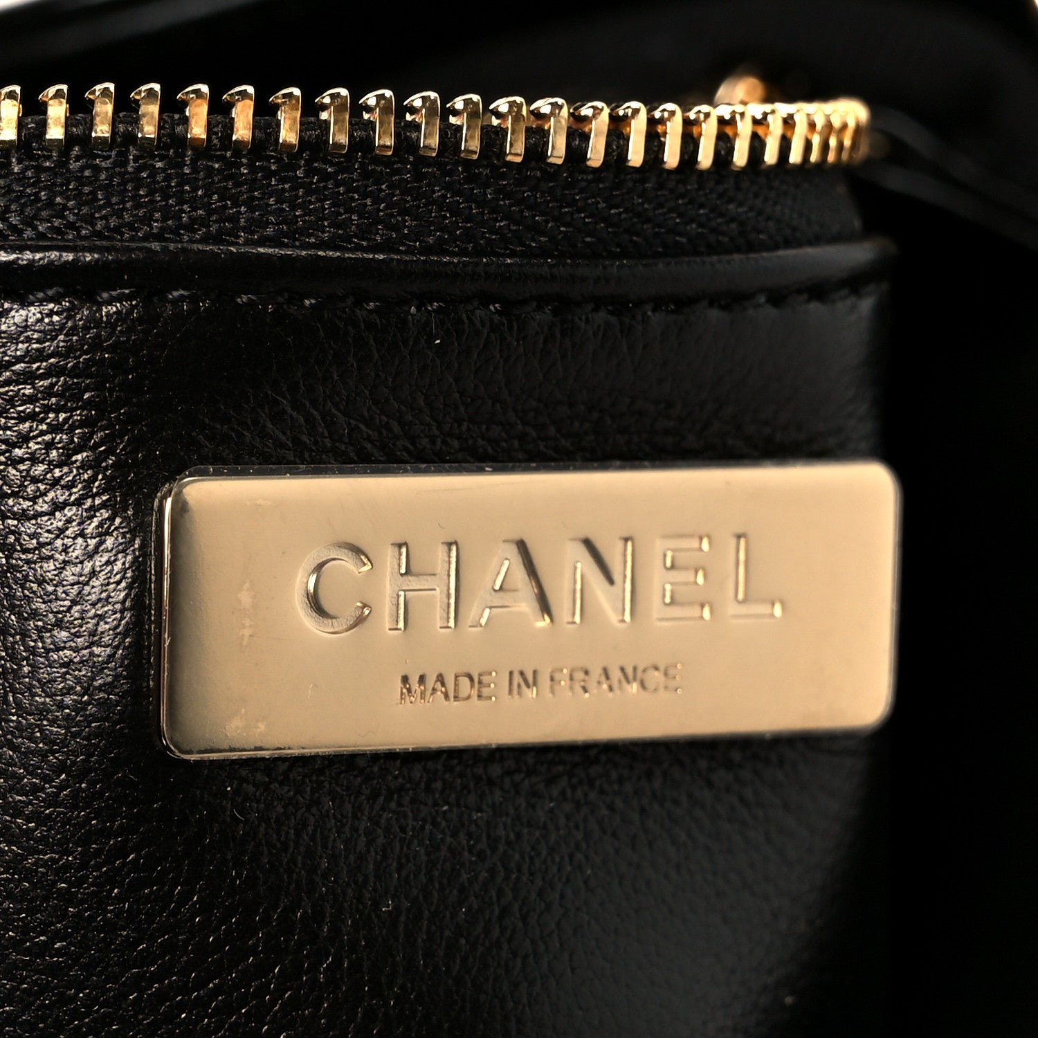 Chanel Patent Calfskin Quilted Mini 31 Shopping Bag Yellow Black