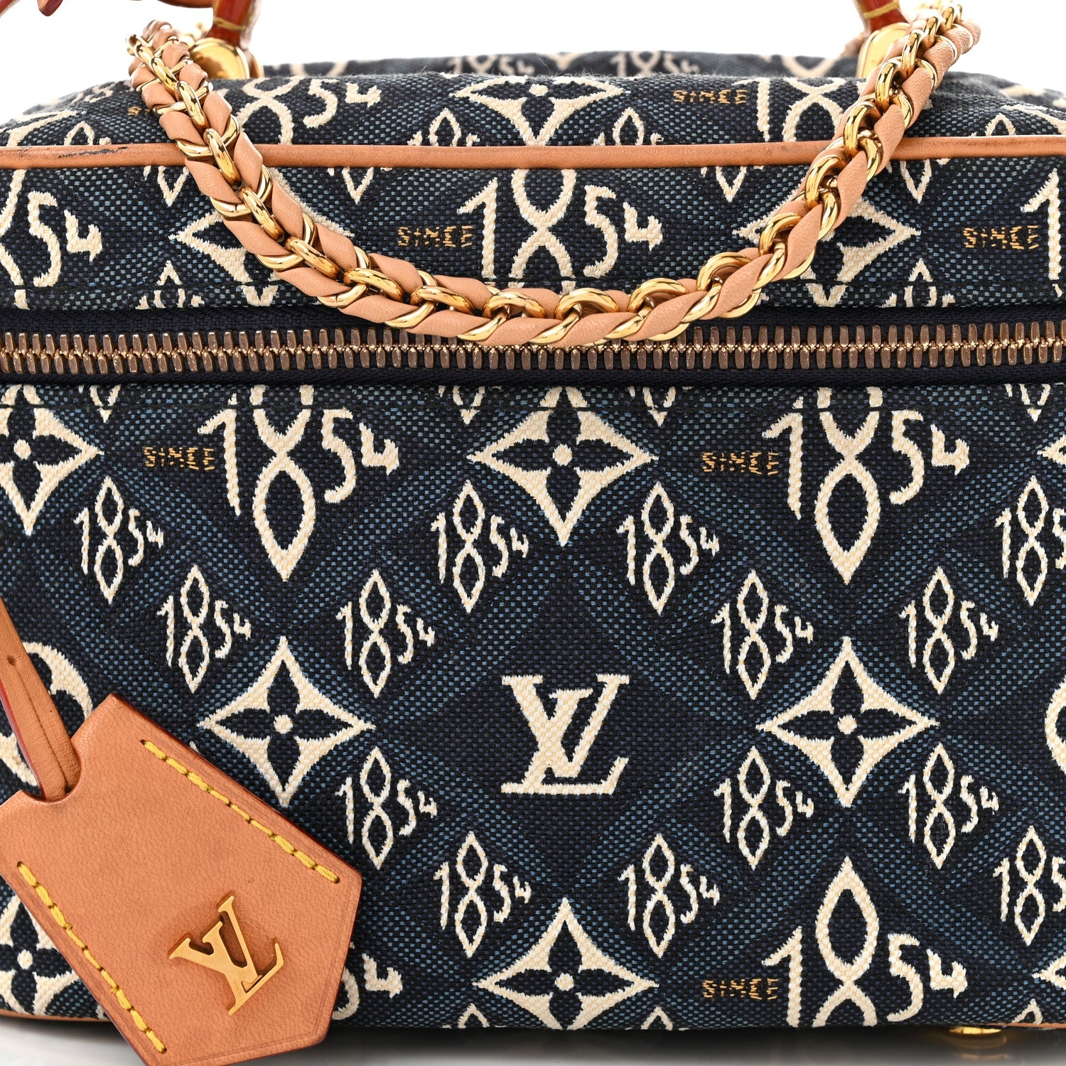 Louis Vuitton Jacquard Since 1854 Vanity PM Blue