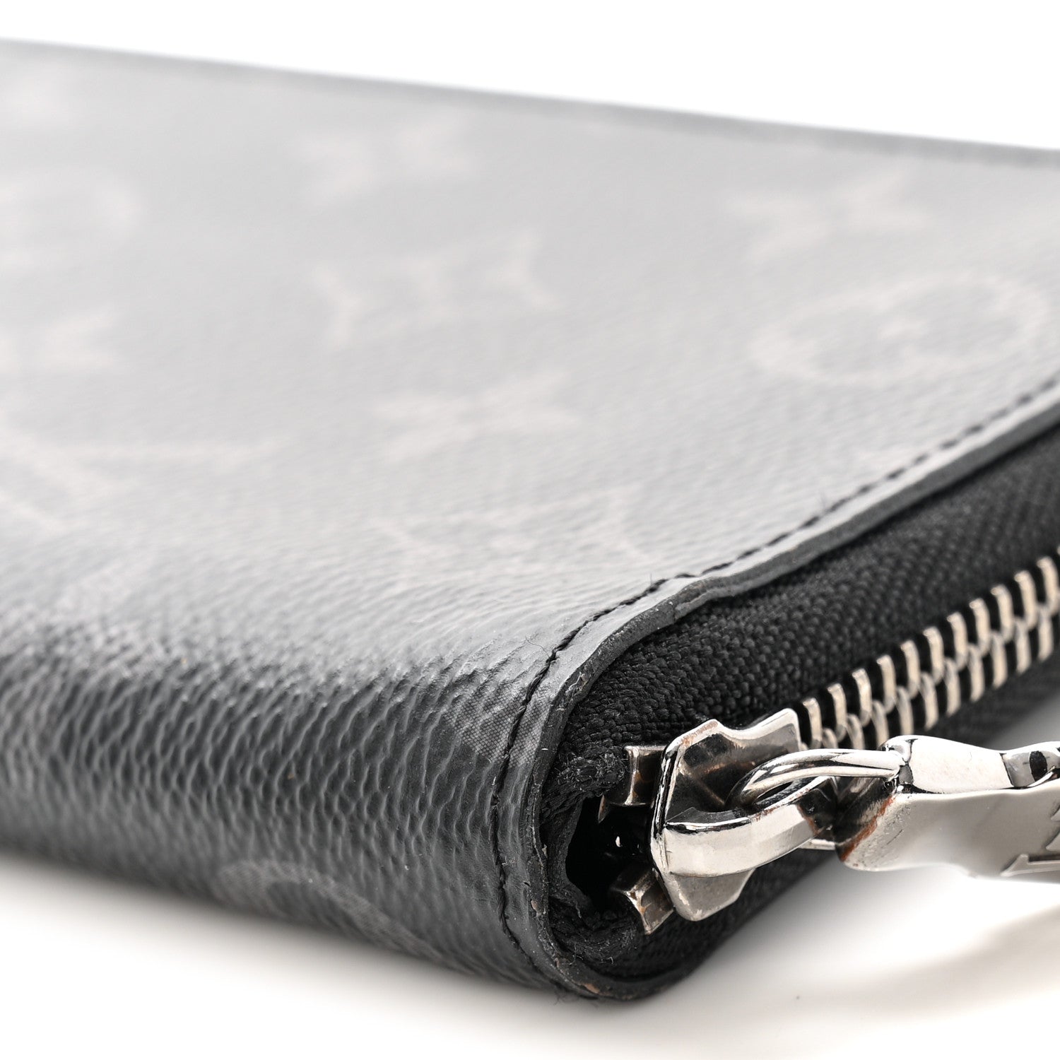Louis Vuitton Monogram Eclipse Vertical Zippy Wallet
