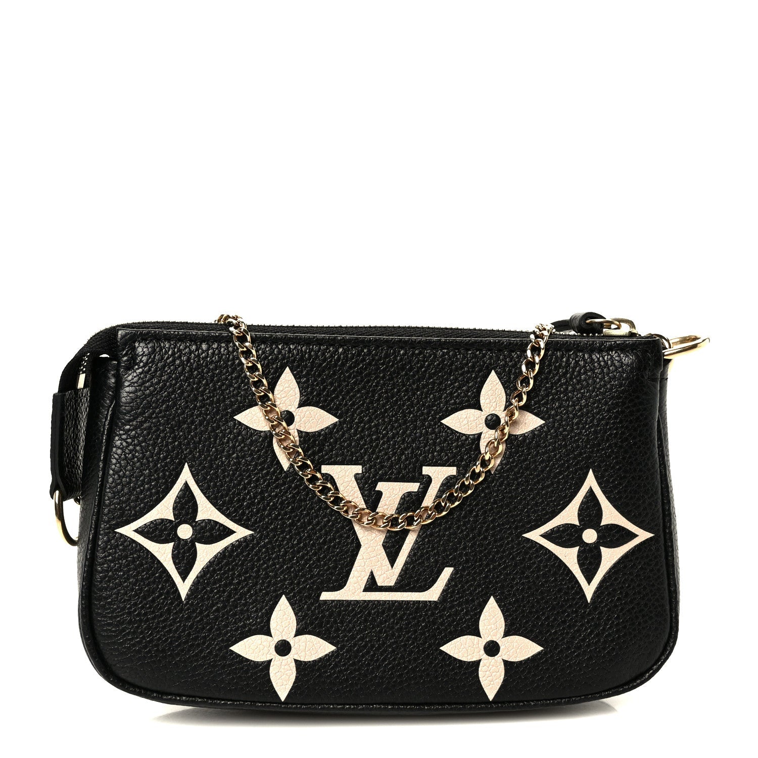 Louis Vuitton Empreinte Monogram Giant Mini Pochette Accessories Black
