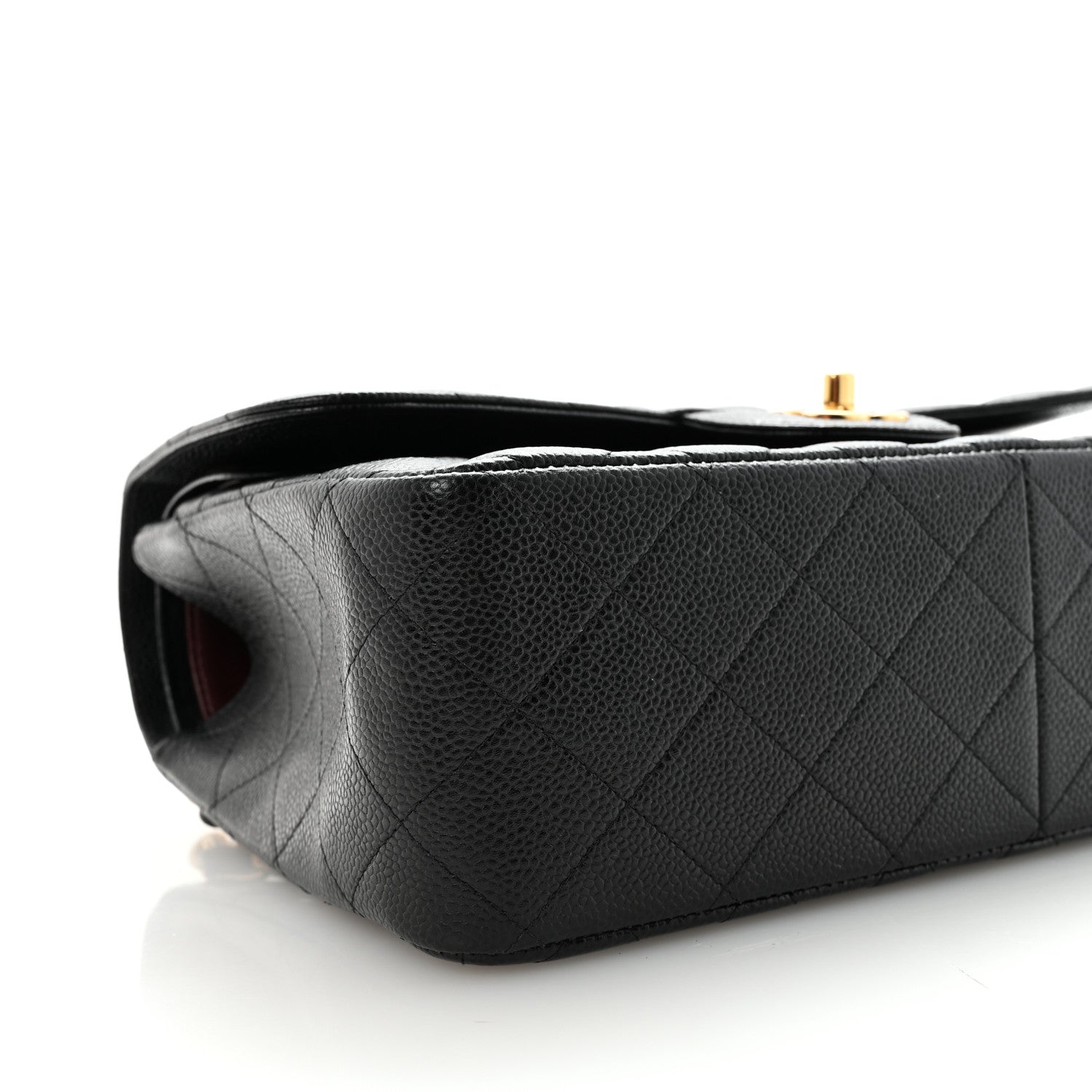 Chanel Caviar Quilted Jumbo Double Flap Black