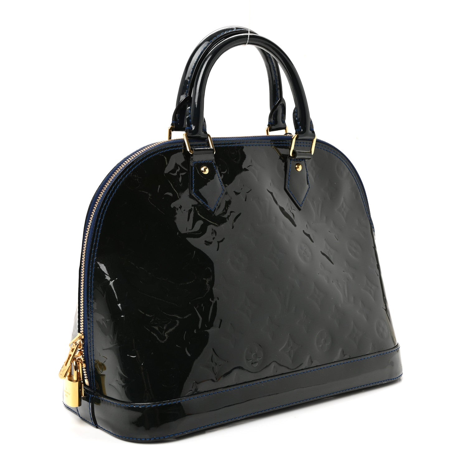 Louis Vuitton Vernis Alma PM Blue Nuit
