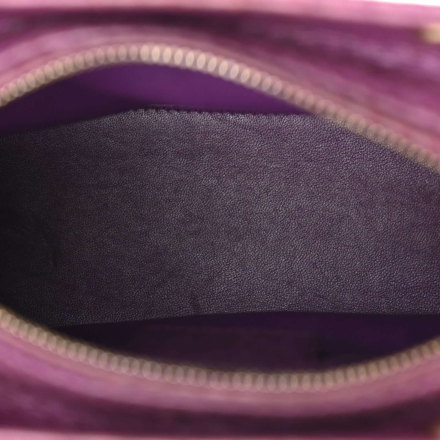 Christian Dior Snakeskin Medium Lady Dior Purple