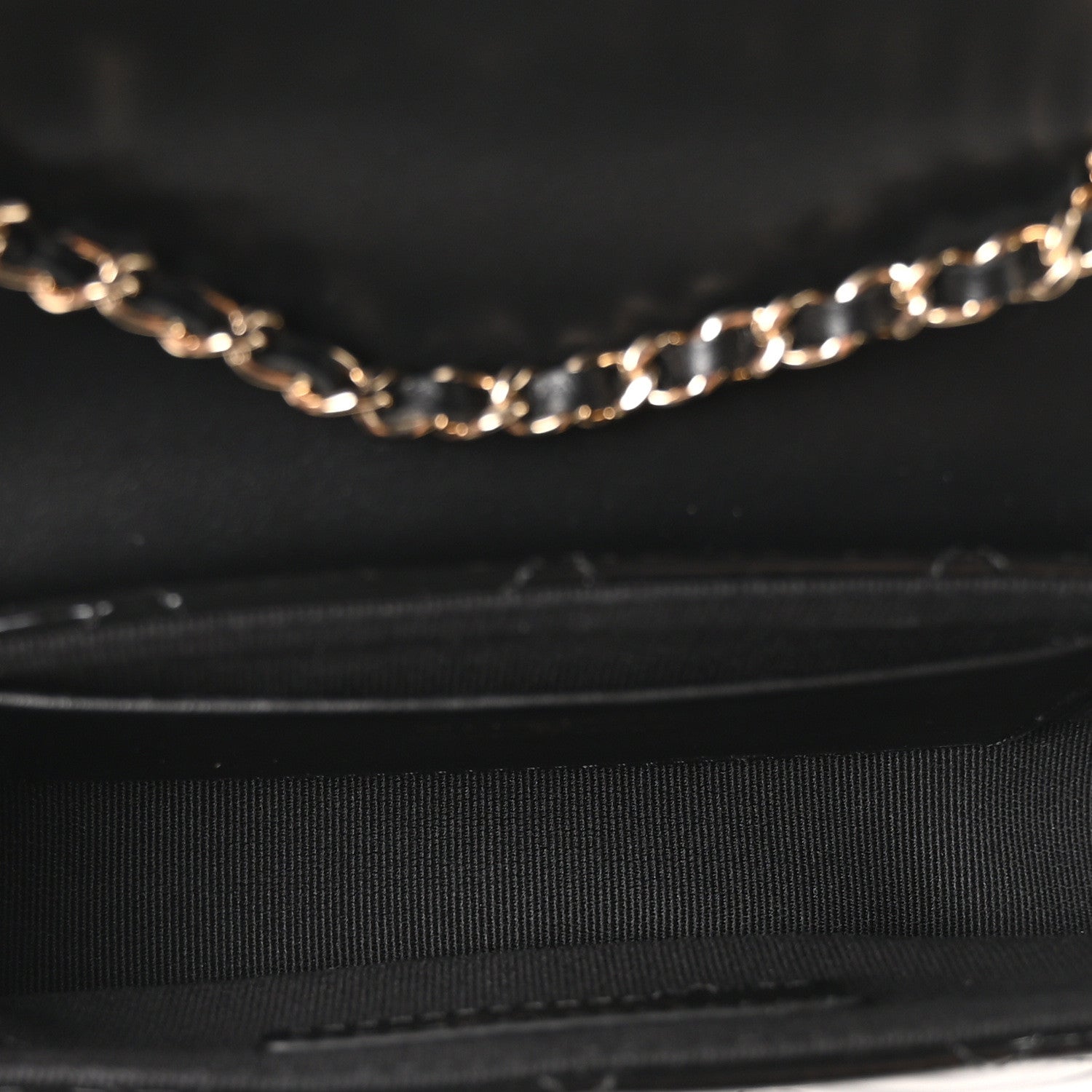 Chanel Patent Calfskin Quilted Mini Flap Black