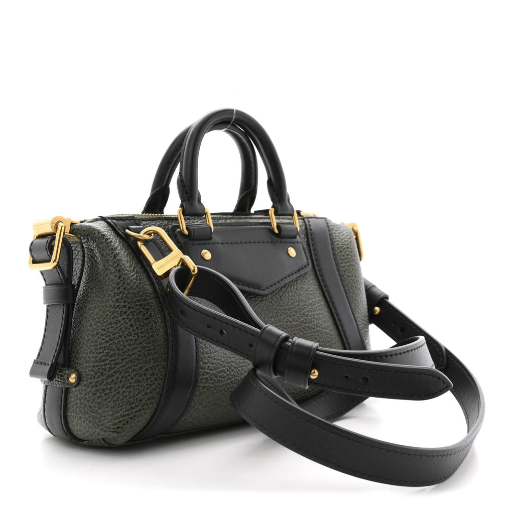Louis Vuitton Lambskin Nano Biker Khaki