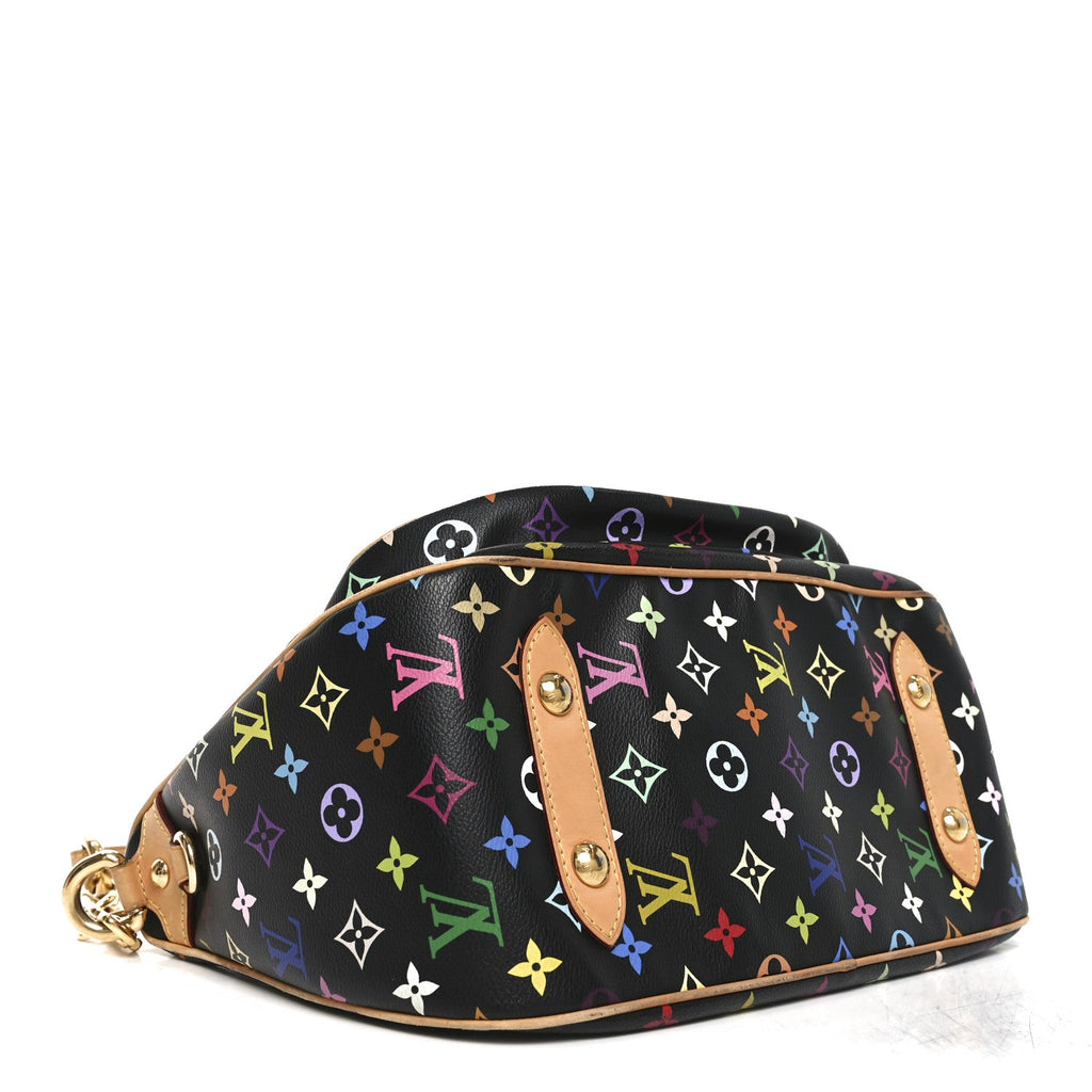 Louis Vuitton Monogram Multicolor Rita Black