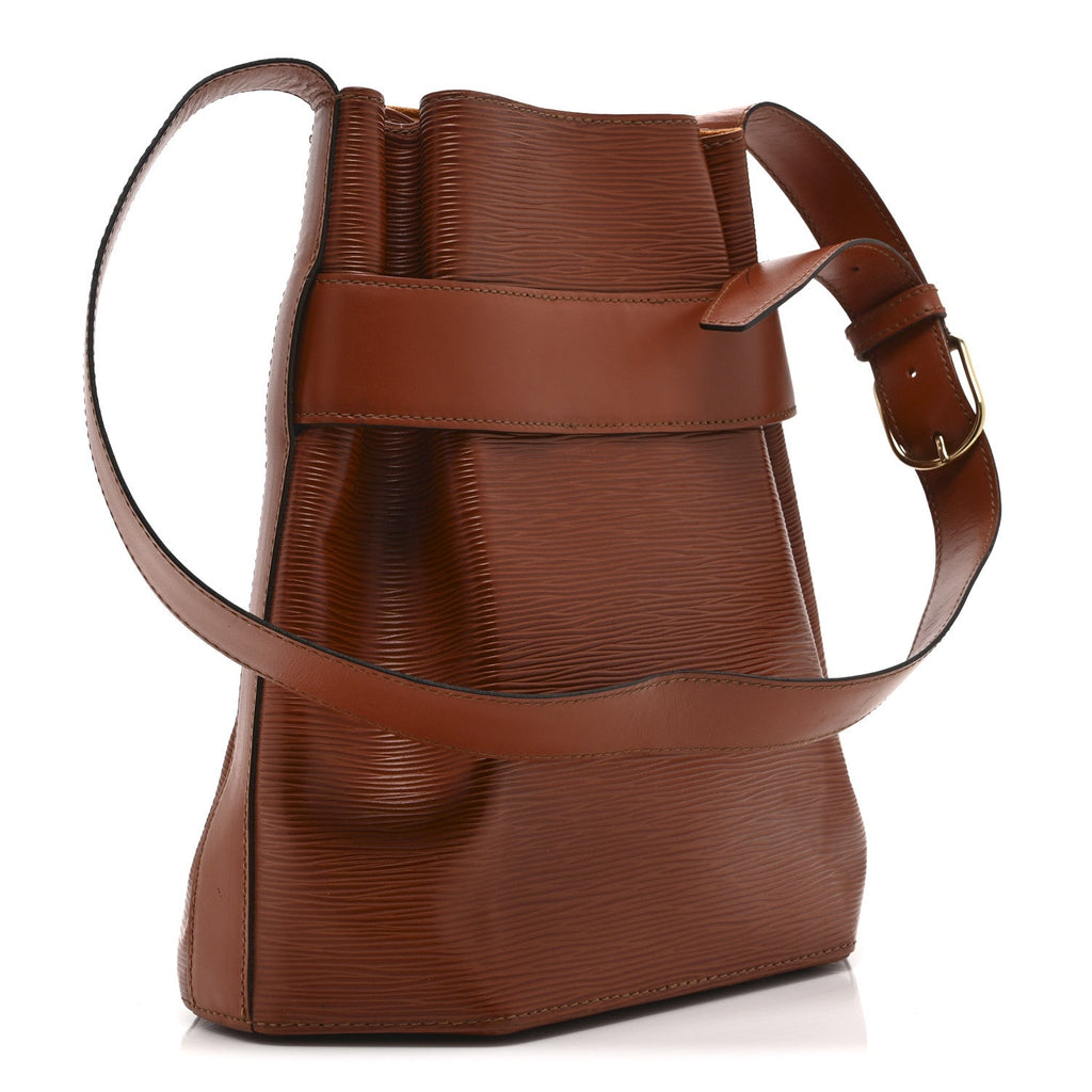 Louis Vuitton Epi Sac D'Epaule Kenyan Fawn