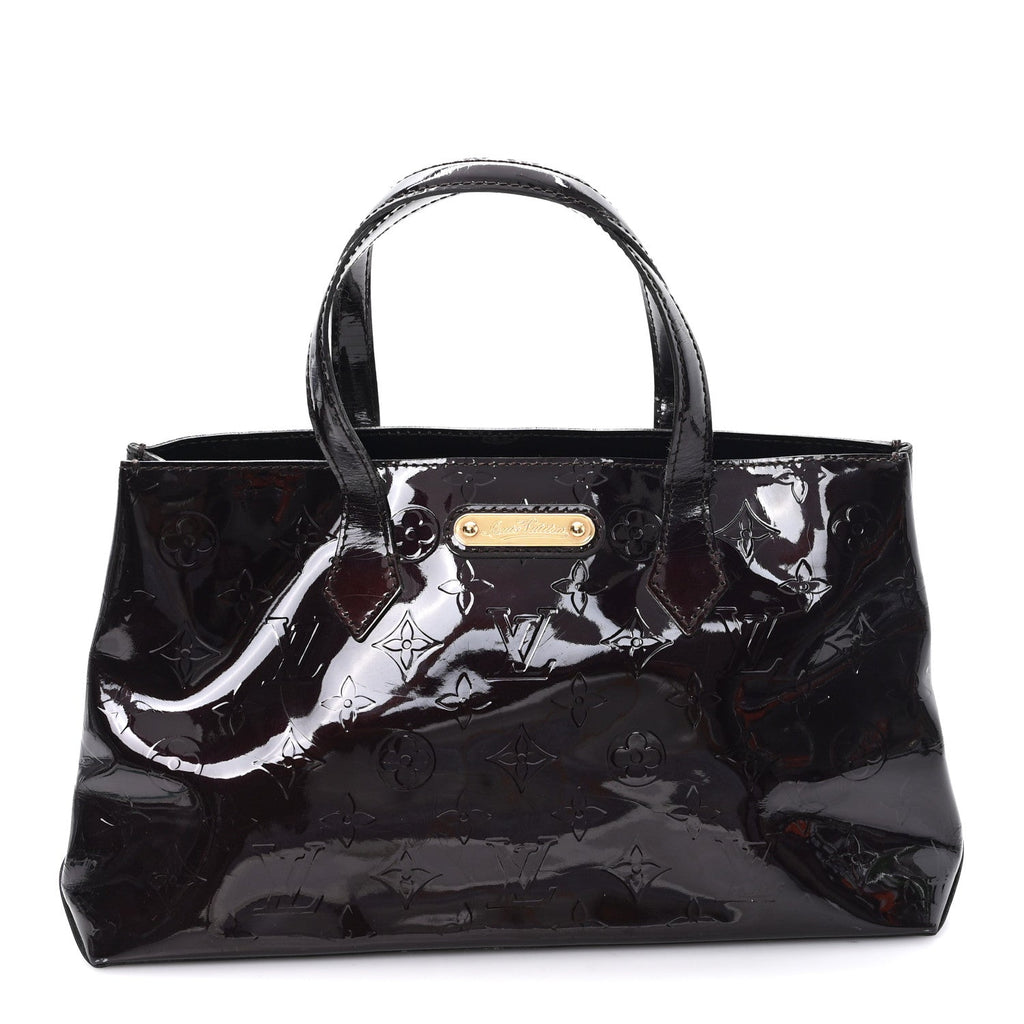 Louis Vuitton Vernis Wilshire PM Amarante