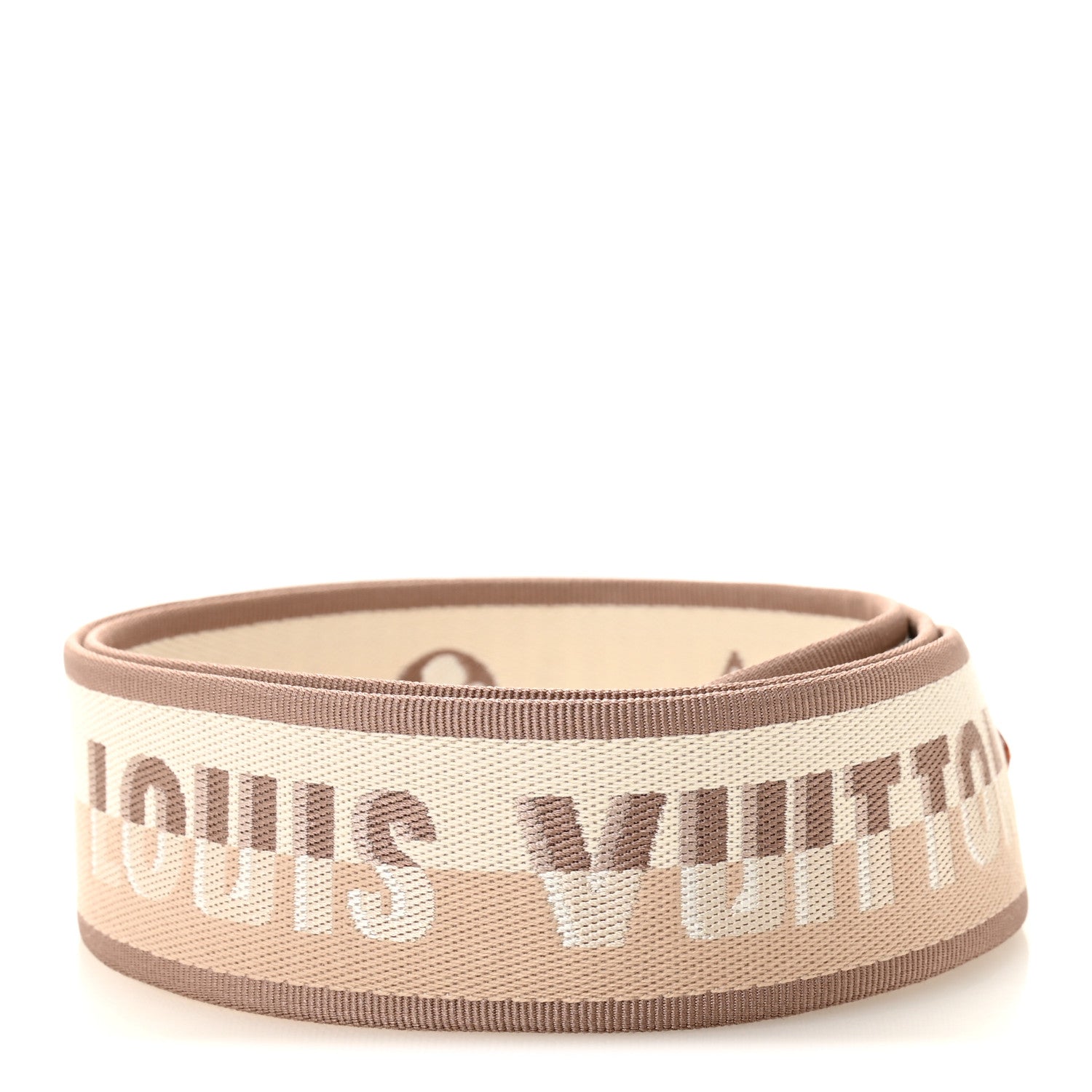 Louis Vuitton Jacquard Speedy Bandouliere 20 Shoulder Strap Beige
