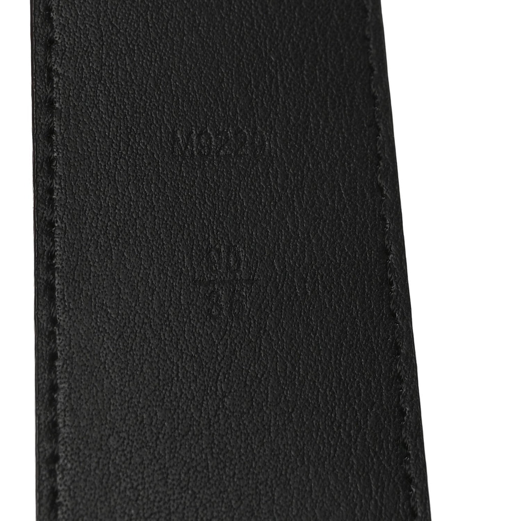 Louis Vuitton Epi LV Initiales Belt 90 36 Black