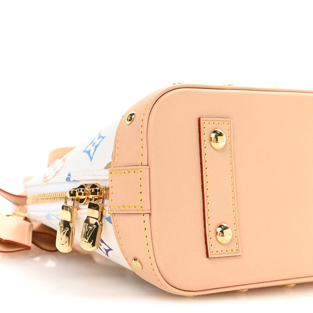 Louis Vuitton LV x TM Monogram Multicolor Alma BB White