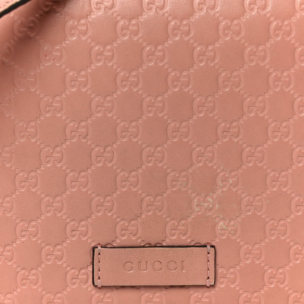 Gucci Microguccissima Crossbody Wallet Brown
