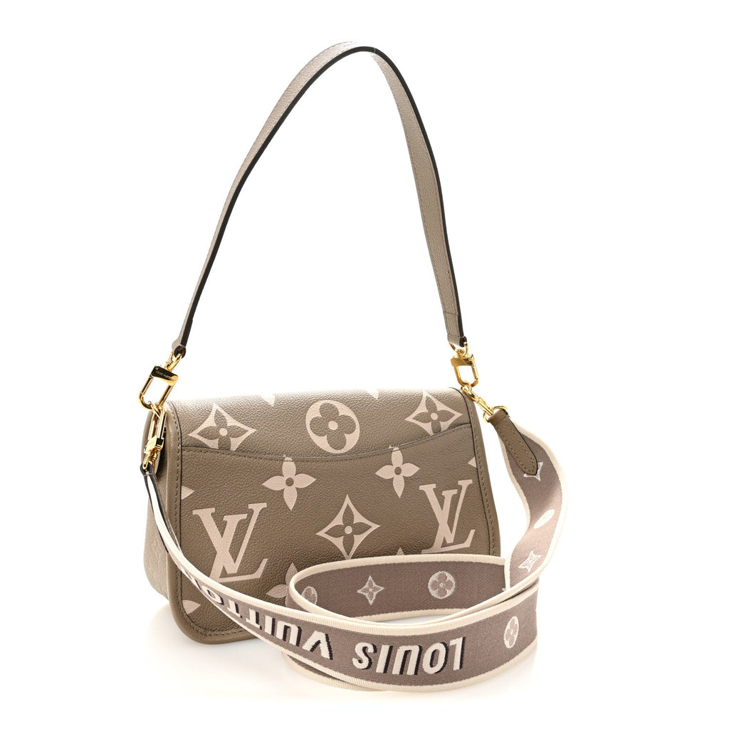 Louis Vuitton Empreinte Monogram Giant Diane Tourterelle Creme