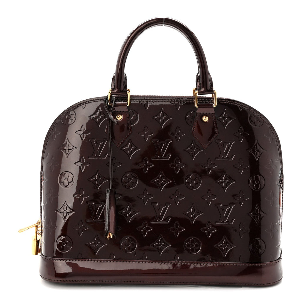 Louis Vuitton Vernis Alma PM Amarante