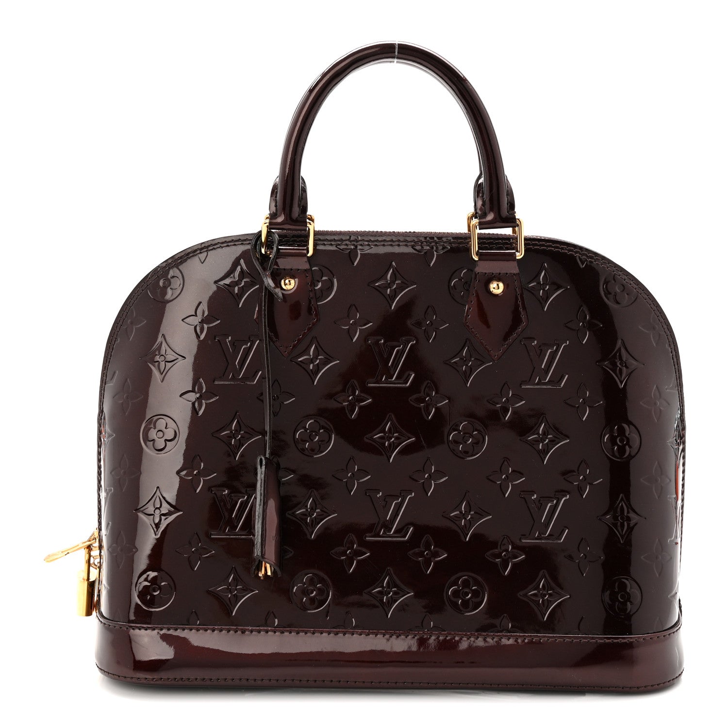 Louis Vuitton Vernis Alma PM Amarante