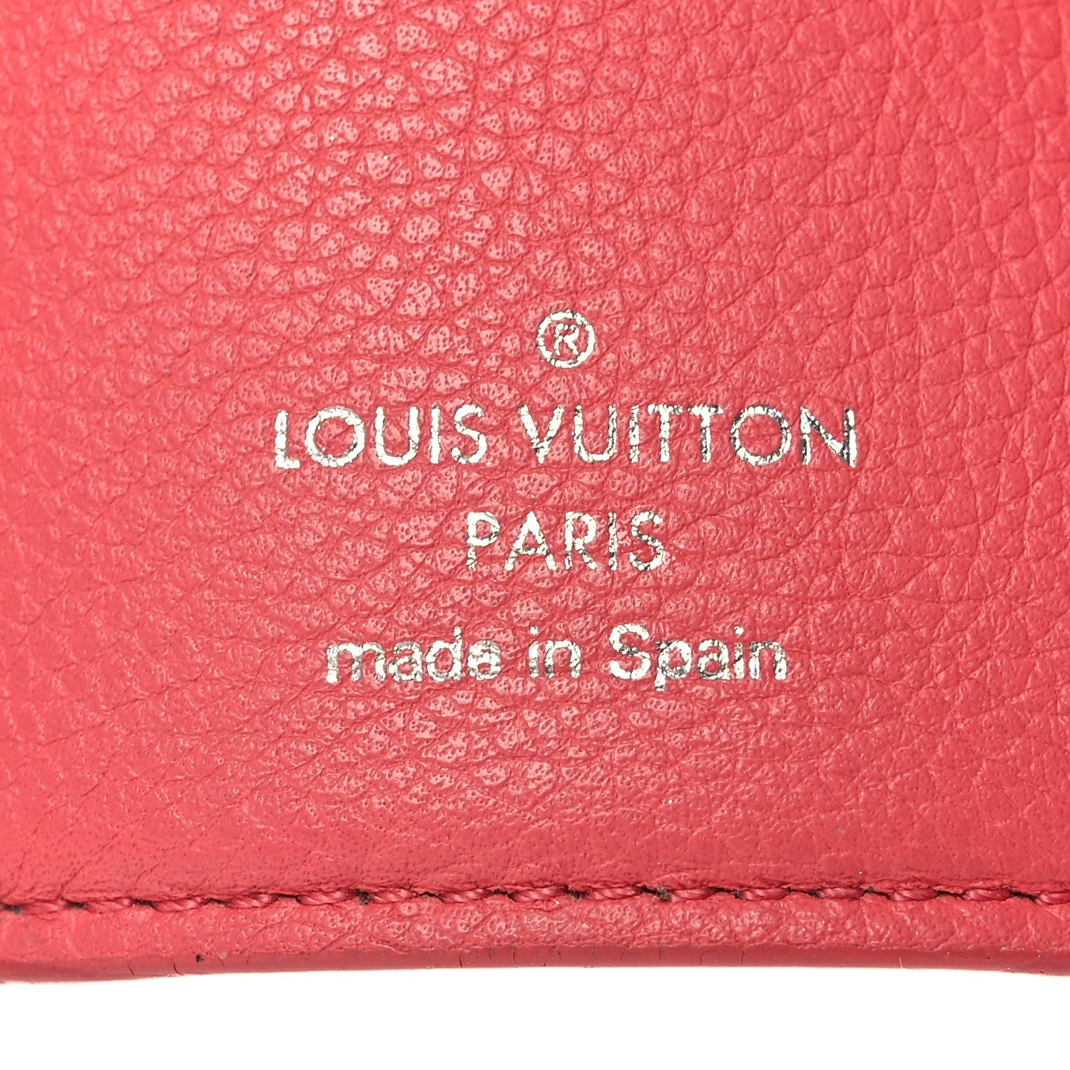 Louis Vuitton Calfskin Lockmini Wallet Hot Pink