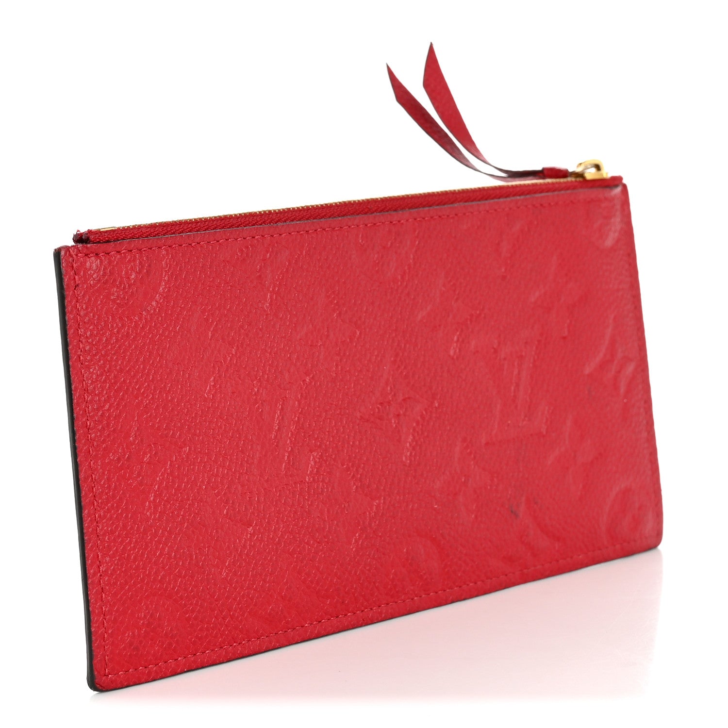 Louis Vuitton Empreinte Felicie Chain Wallet Zippered Insert Cherry