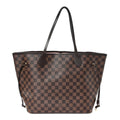 Louis Vuitton Damier Ebene Neo Neverfull MM Rose Ballerine