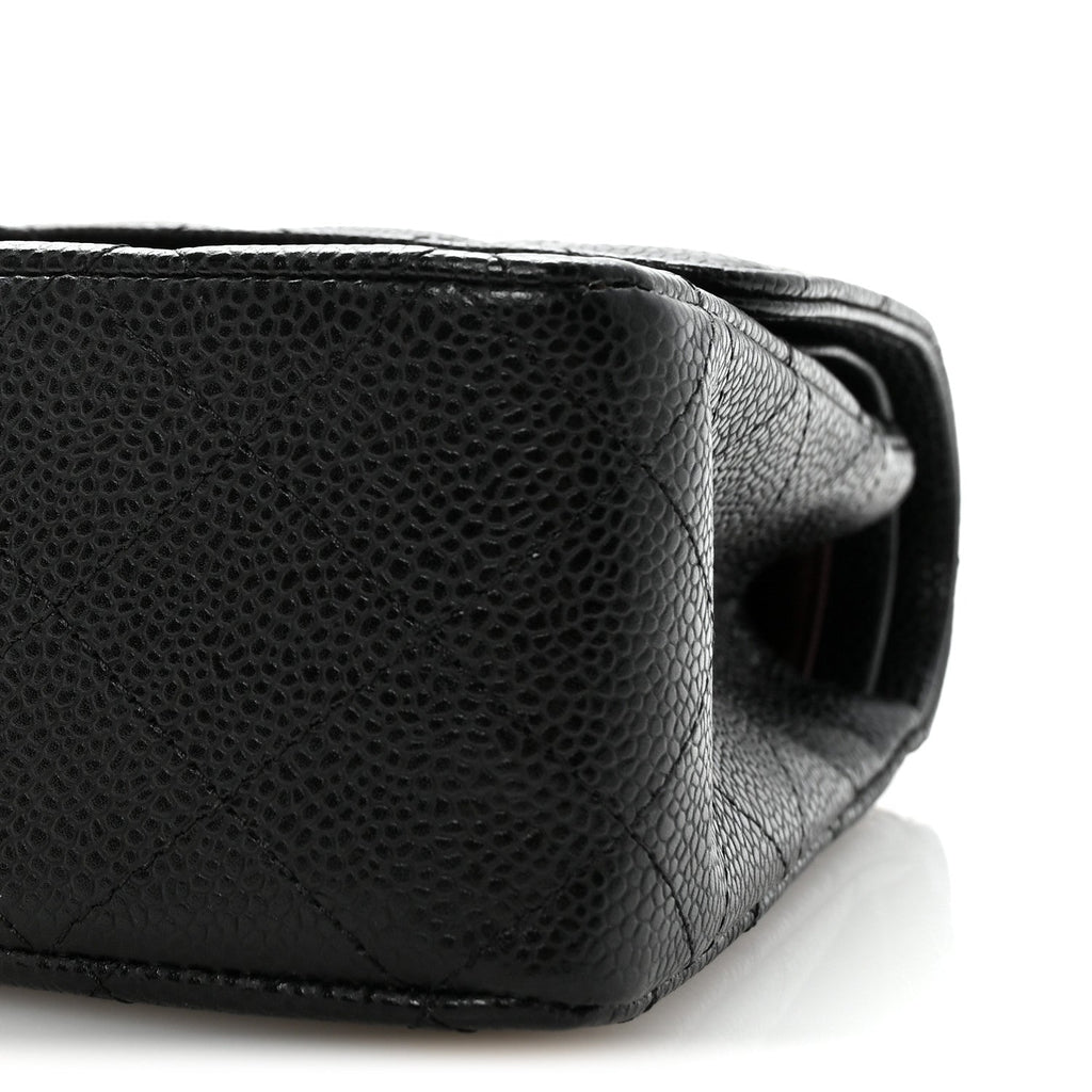 Chanel Caviar Quilted Medium Double Flap Black