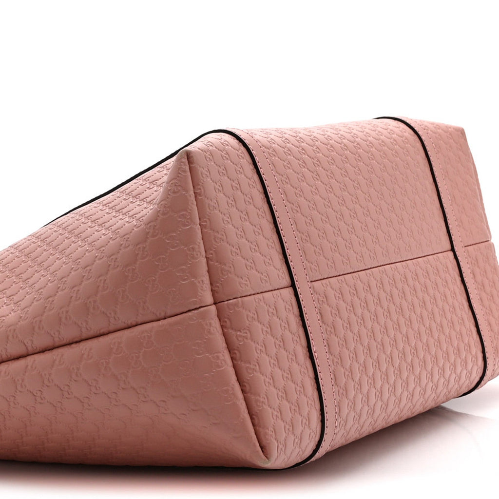 Gucci Microguccissima Medium Joy Tote Soft Pink
