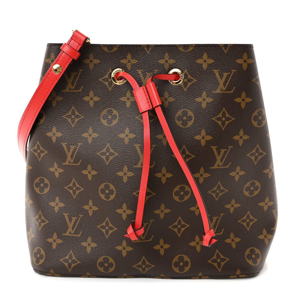 Louis Vuitton Monogram Neonoe MM Coquelicot