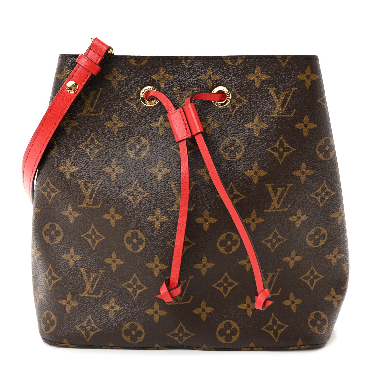 Louis Vuitton Monogram Neonoe MM Coquelicot