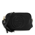 Gucci Pebbled Calfskin Small Soho Disco Bag Black