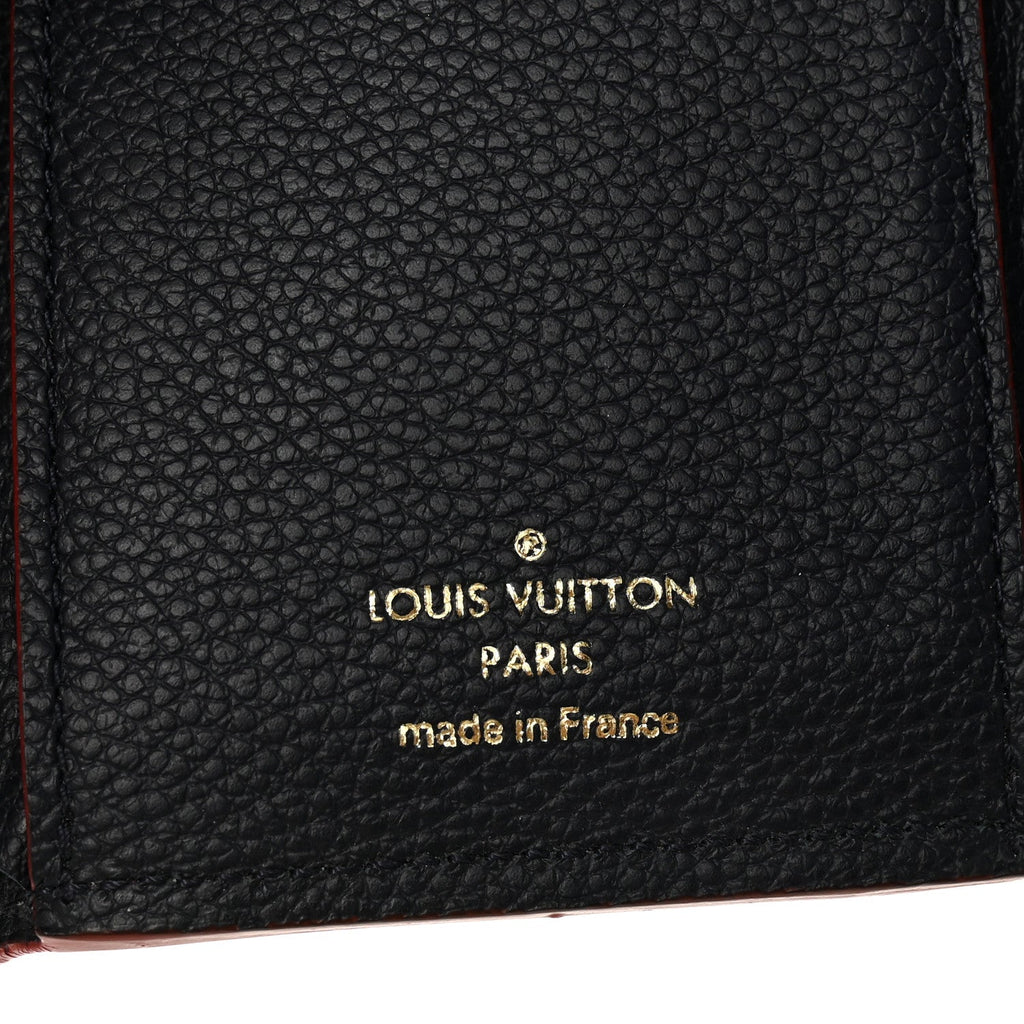 Louis Vuitton Empreinte Victorine Wallet Marine Rouge