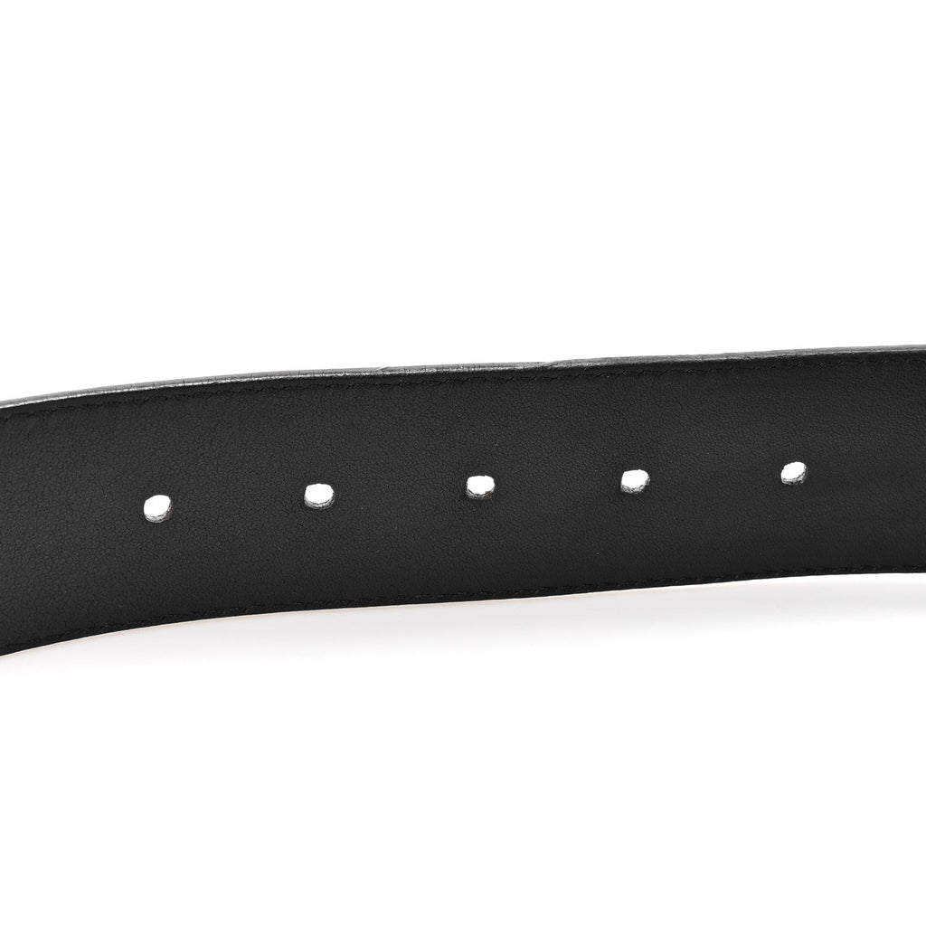Louis Vuitton Damier Graphite Calfskin Belt 85 34 Black