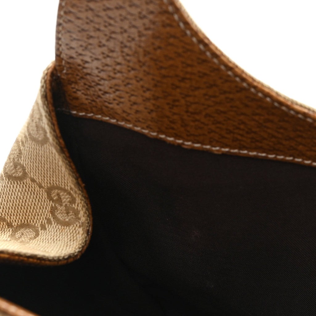 Gucci Monogram Calfskin Bardot Shoulder Bag