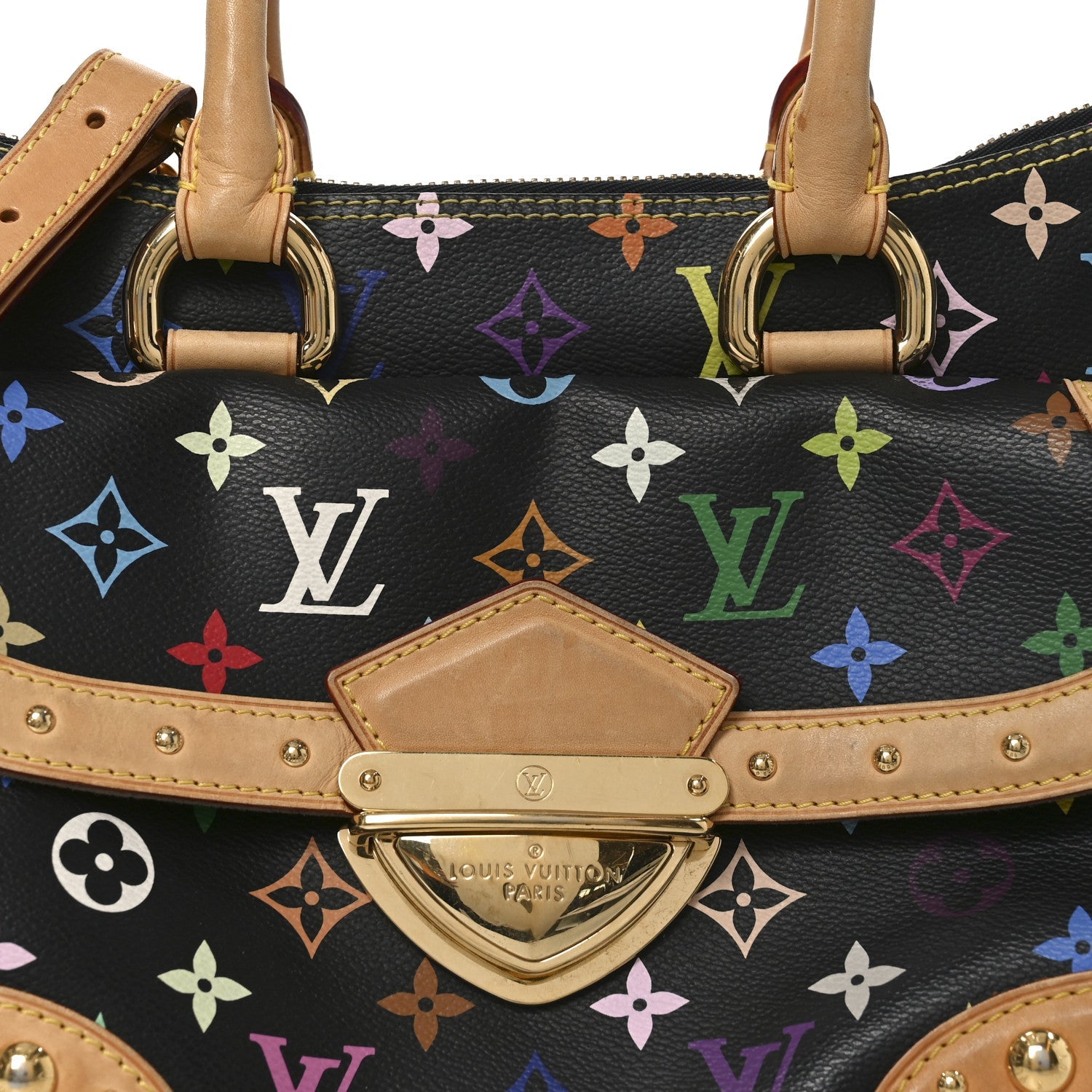 Louis Vuitton Monogram Multicolor Rita Black