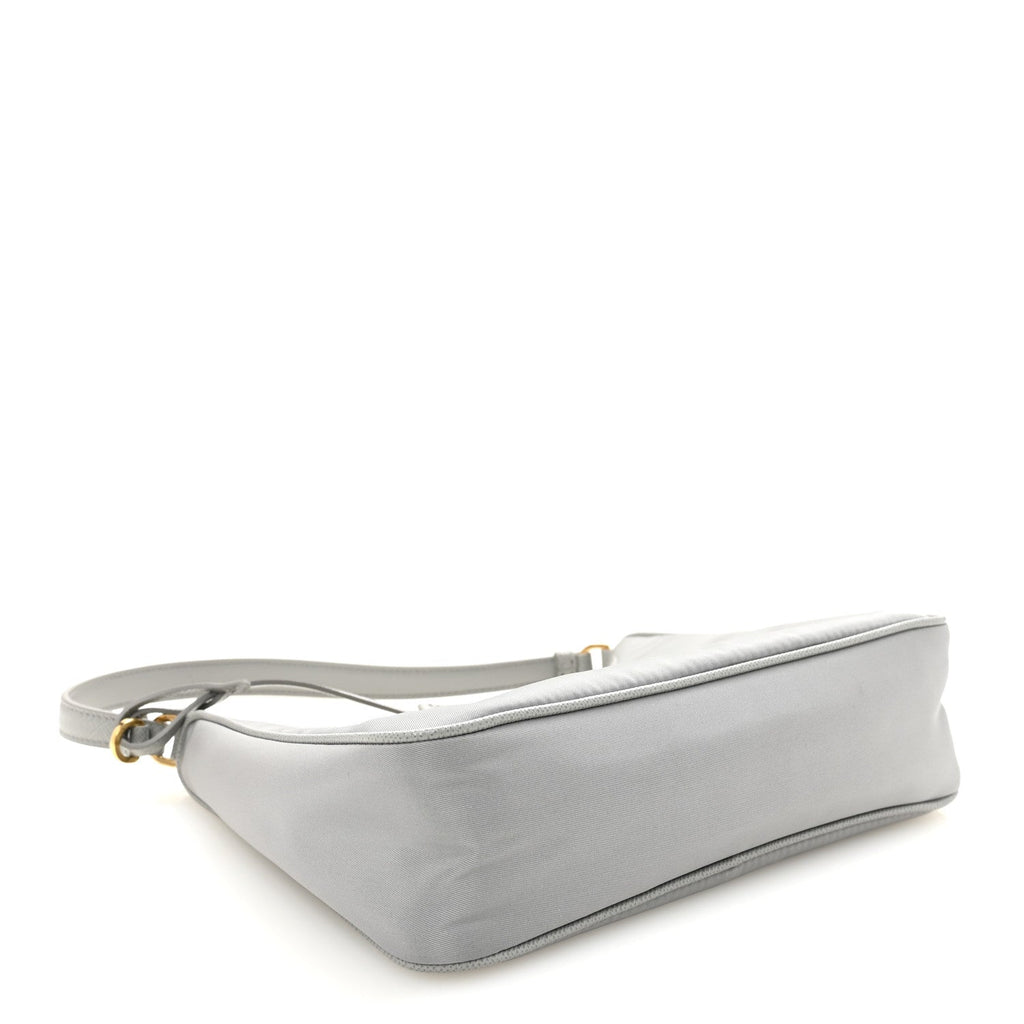 Prada Re-Nylon Saffiano Mini Re-Edition 2005 Bag Cloudy
