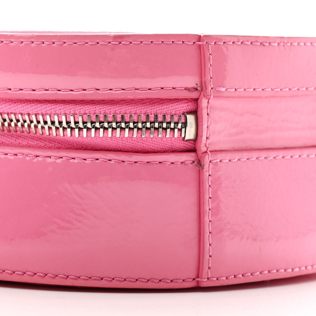 Chanel Glazed Calfskin Round As Earth Evening Bag Pink