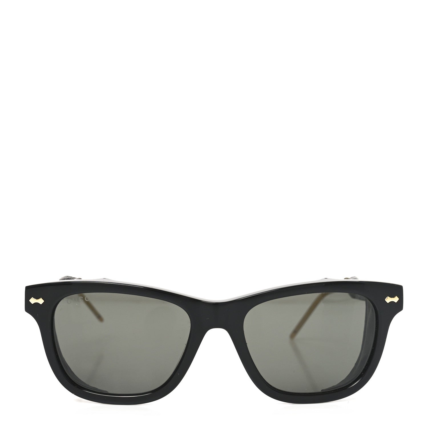 Gucci Acetate Square Frame Sunglasses GG0671S Black