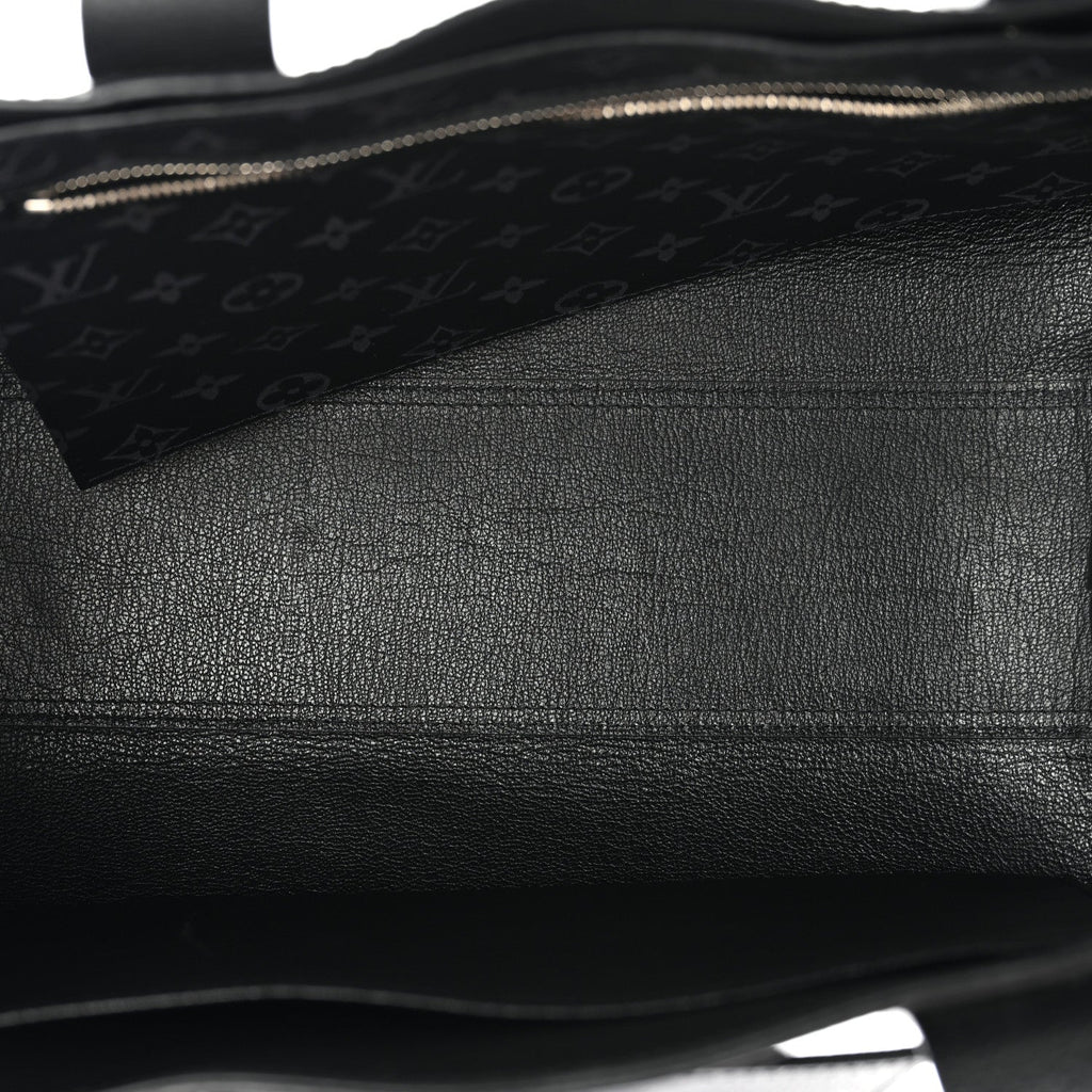 Louis Vuitton Taurillon Monogram Eclipse Cabas Voyage Black