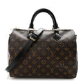 Louis Vuitton Monogram My World Tour Speedy Bandouliere 30 Black