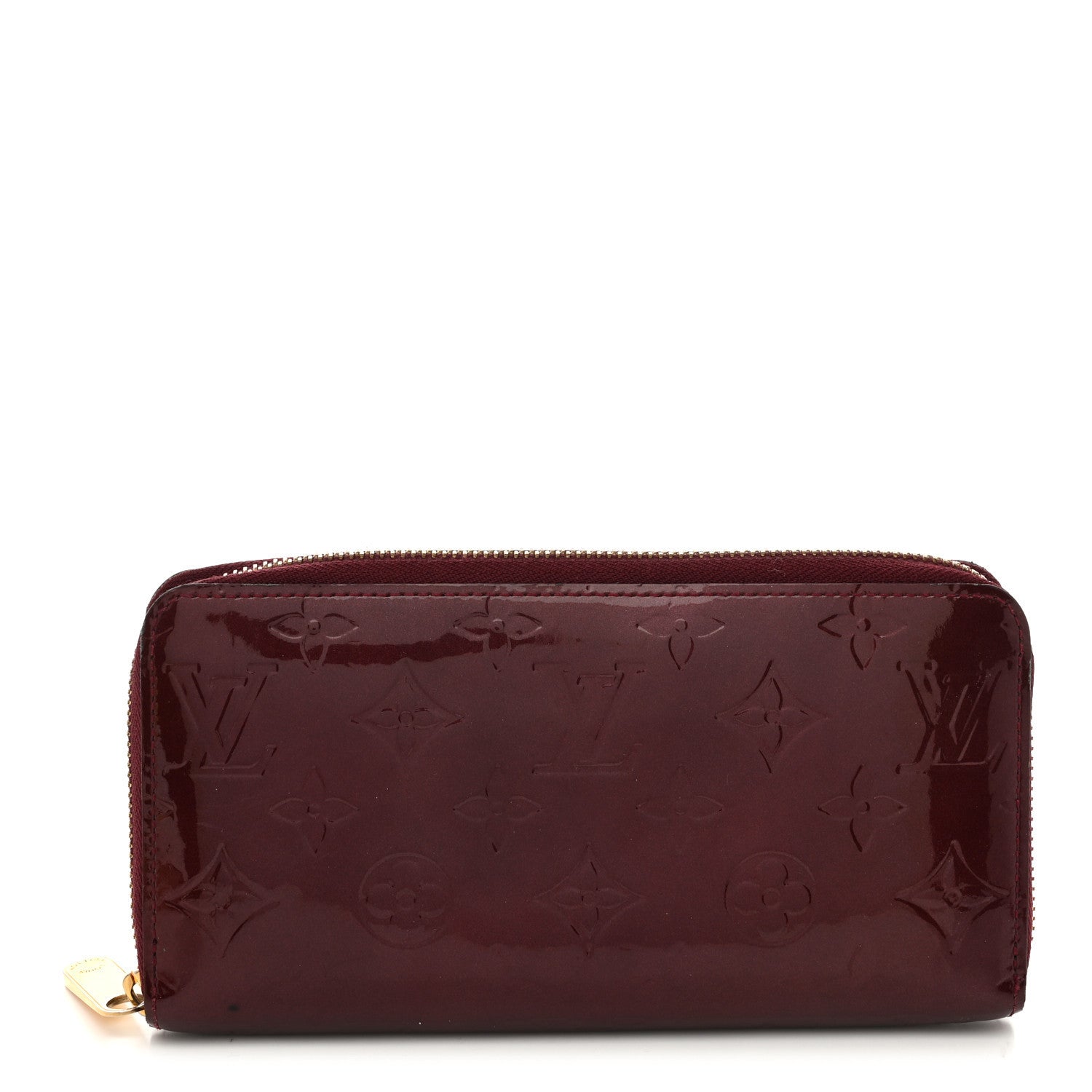 Louis Vuitton Vernis Zippy Wallet Rouge Fauviste