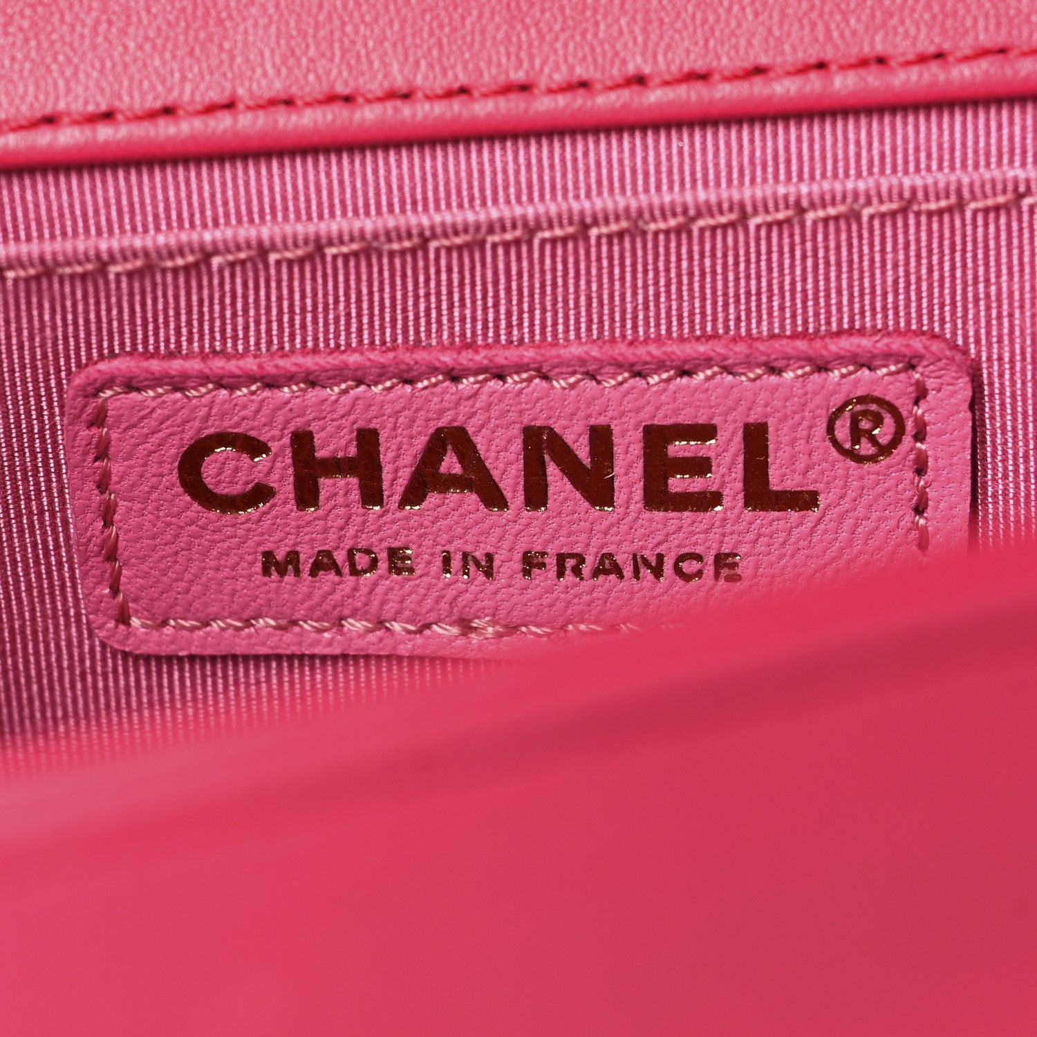 Chanel Lambskin Quilted Medium Boy Flap Fuchsia