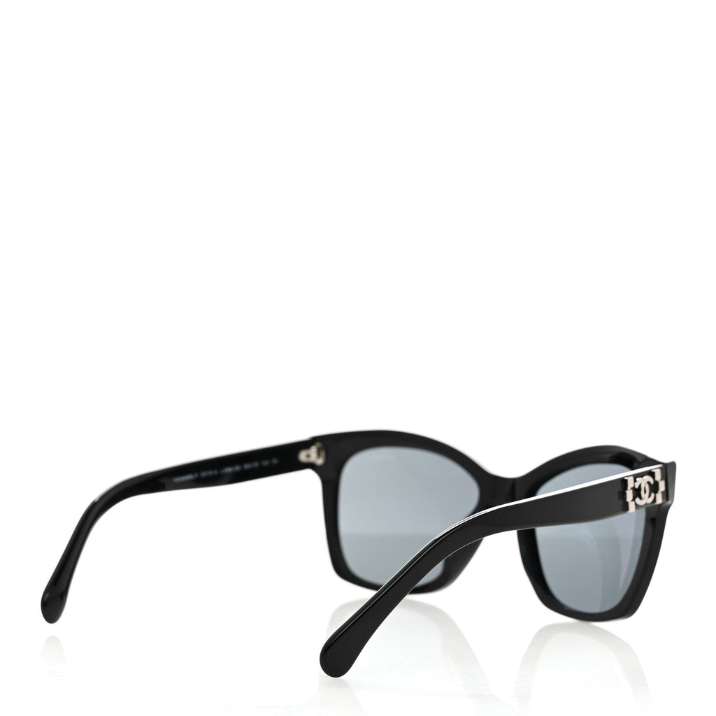 Acetate CC Butterfly Signature Sunglasses 5313-A Black