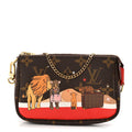 Louis Vuitton Monogram 2018 Christmas Animation Mini Cats Pochette Accessories